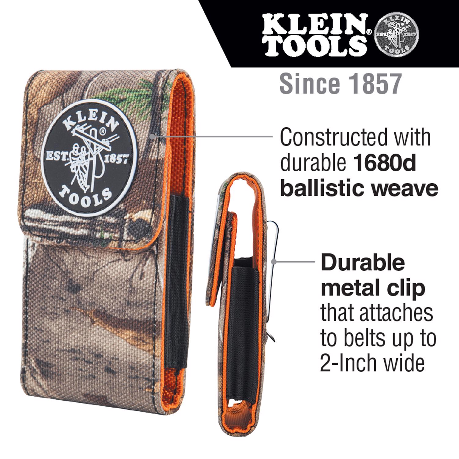 Klein Tools Realtree Xtra Camouflage Klein Tools Logo Cell Phone Holder For Android or Apple - Jamoozus