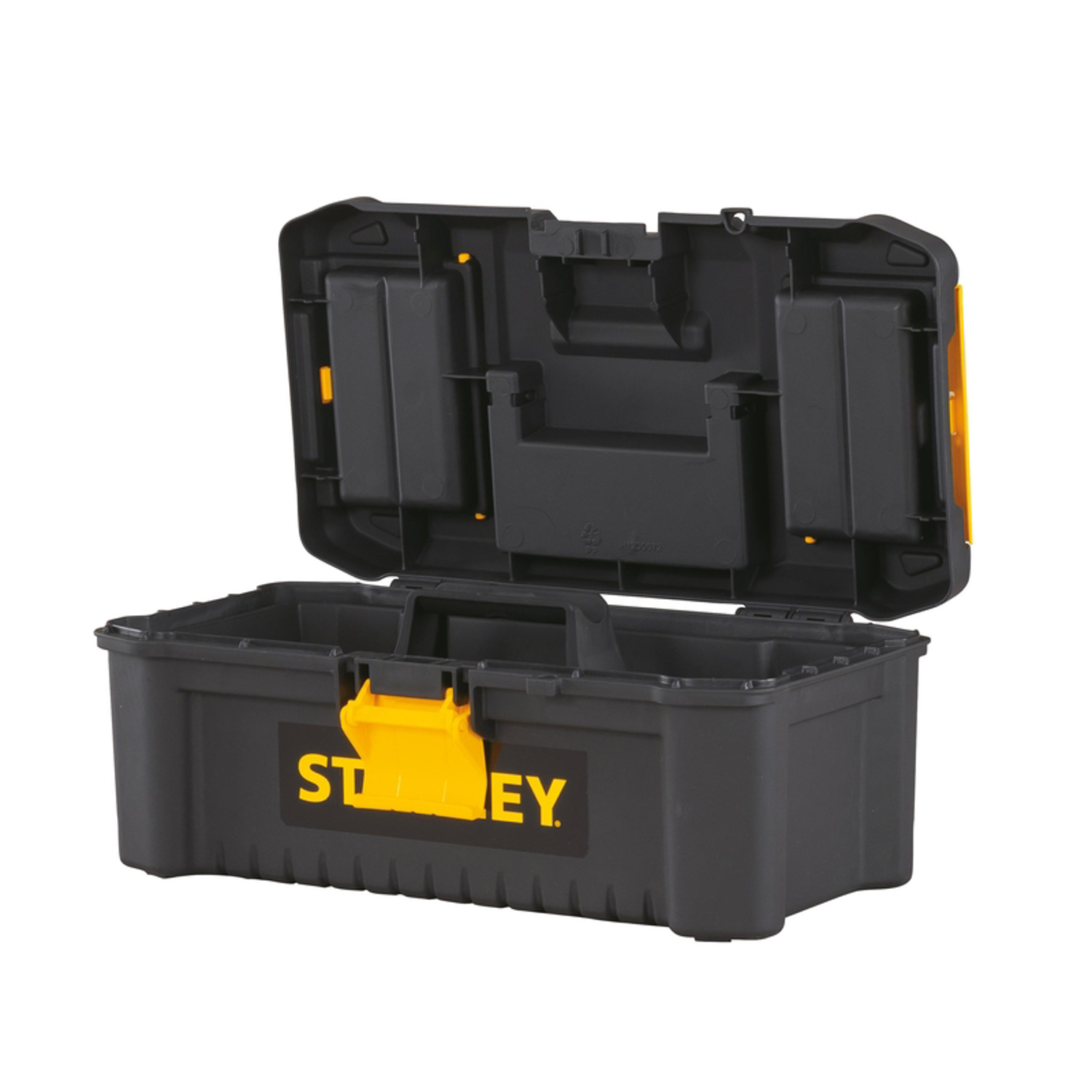 Stanley Essential 12.5 in. Tool Box Black/Yellow - Jamoozus