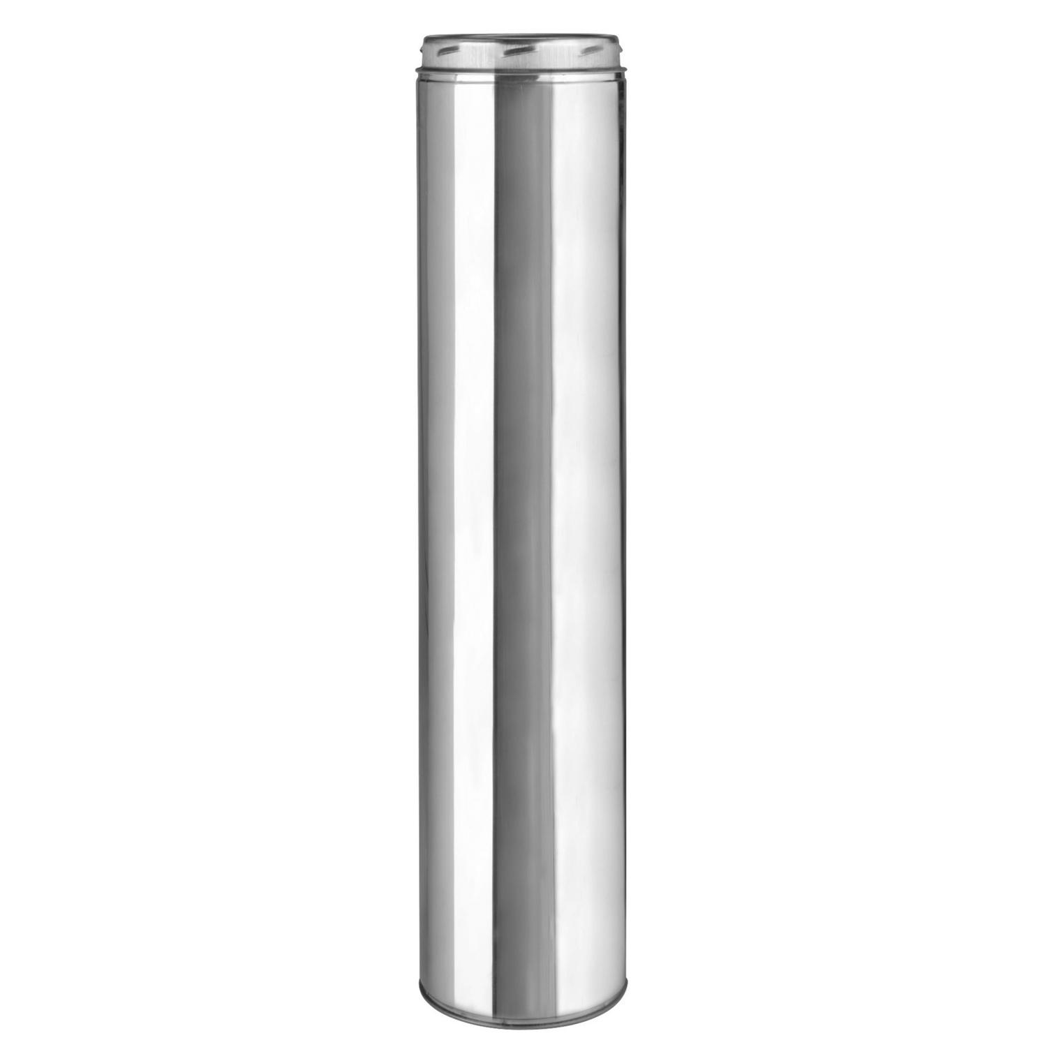 Selkirk 6 in. D X 36 in. L Stainless Steel Chimney Pipe - Jamoozus