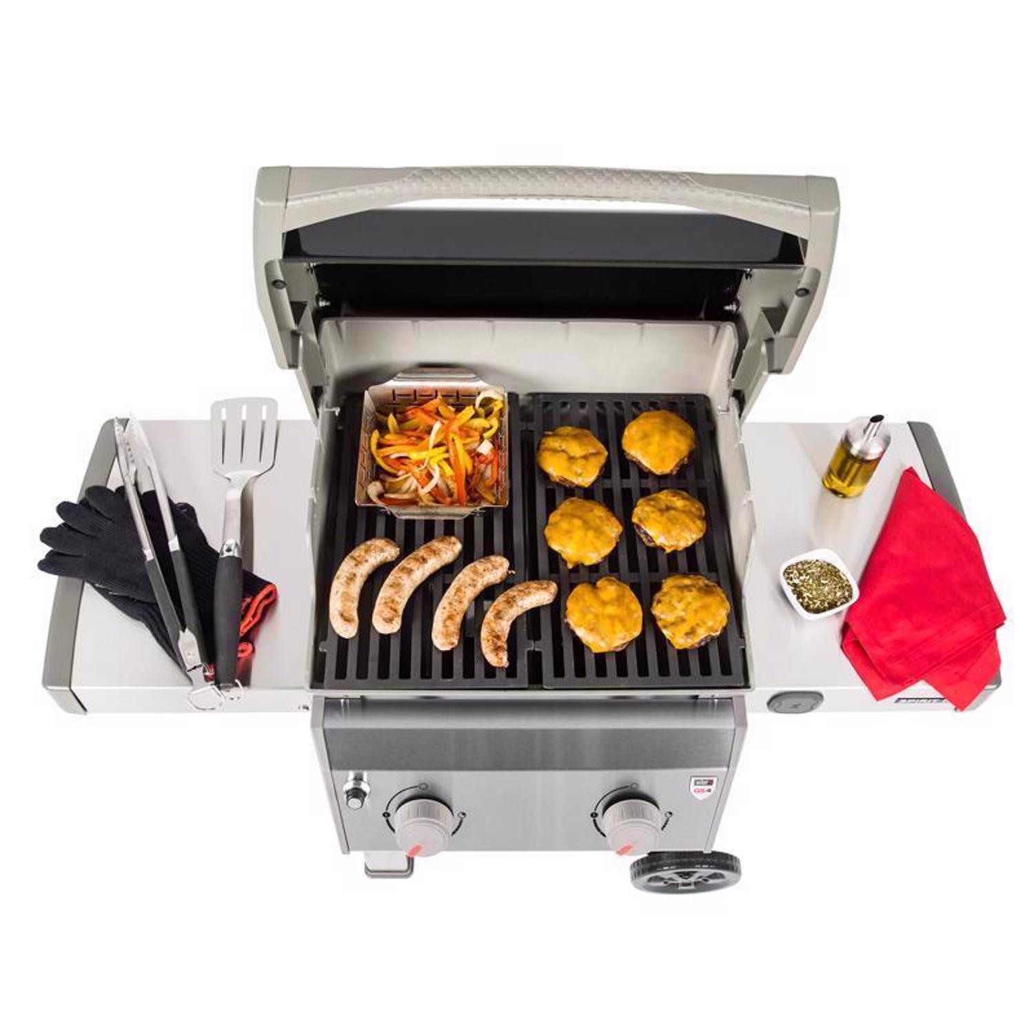 Weber Spirit II E-210 2 Burner Liquid Propane Grill Black - Jamoozus