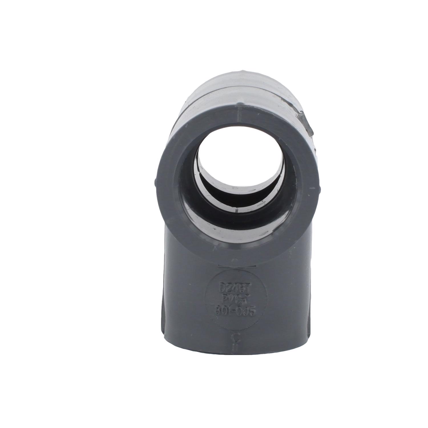 Charlotte Pipe Schedule 80 3 in. Socket X 3 in. D Slip PVC Tee 1 pk - Jamoozus