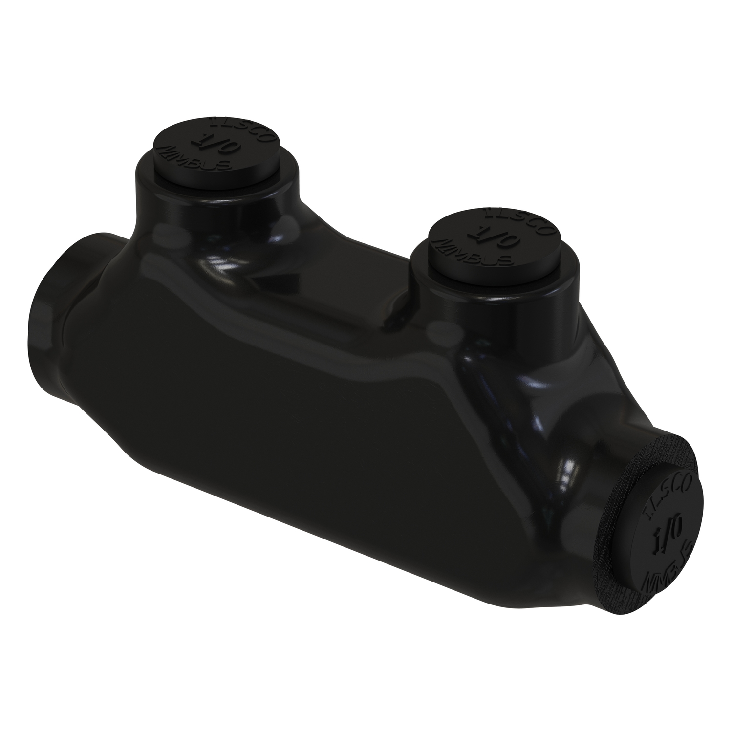 Gardner Bender 14-1/0 AWG Inline Splicer Reducer Black 1 pk - Jamoozus