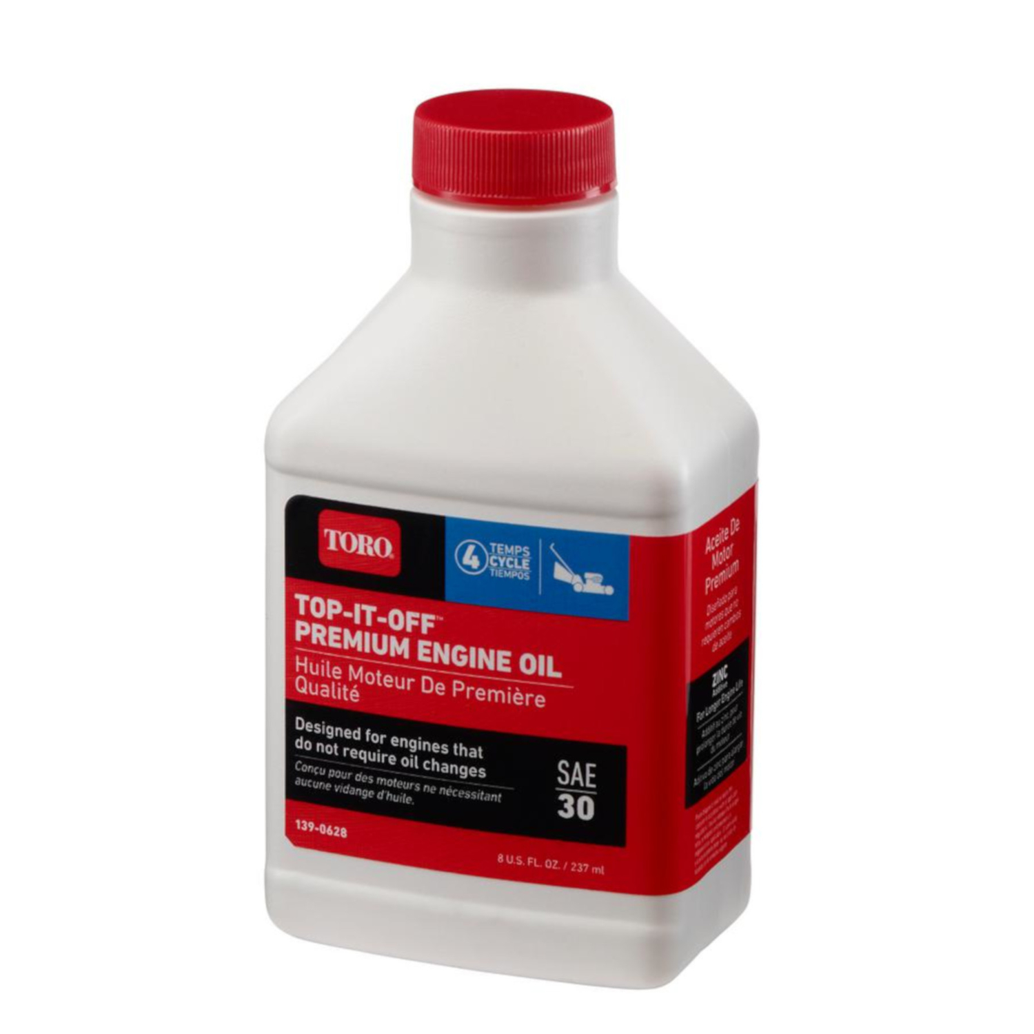Toro SAE 30 4-Cycle Premium Engine Oil 8 oz 1 pk - Jamoozus