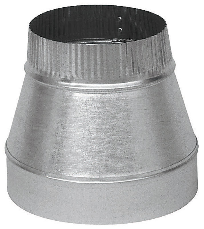 Imperial 7 in. D X 5 in. D Galvanized Steel Furnace Pipe Reducer - Jamoozus
