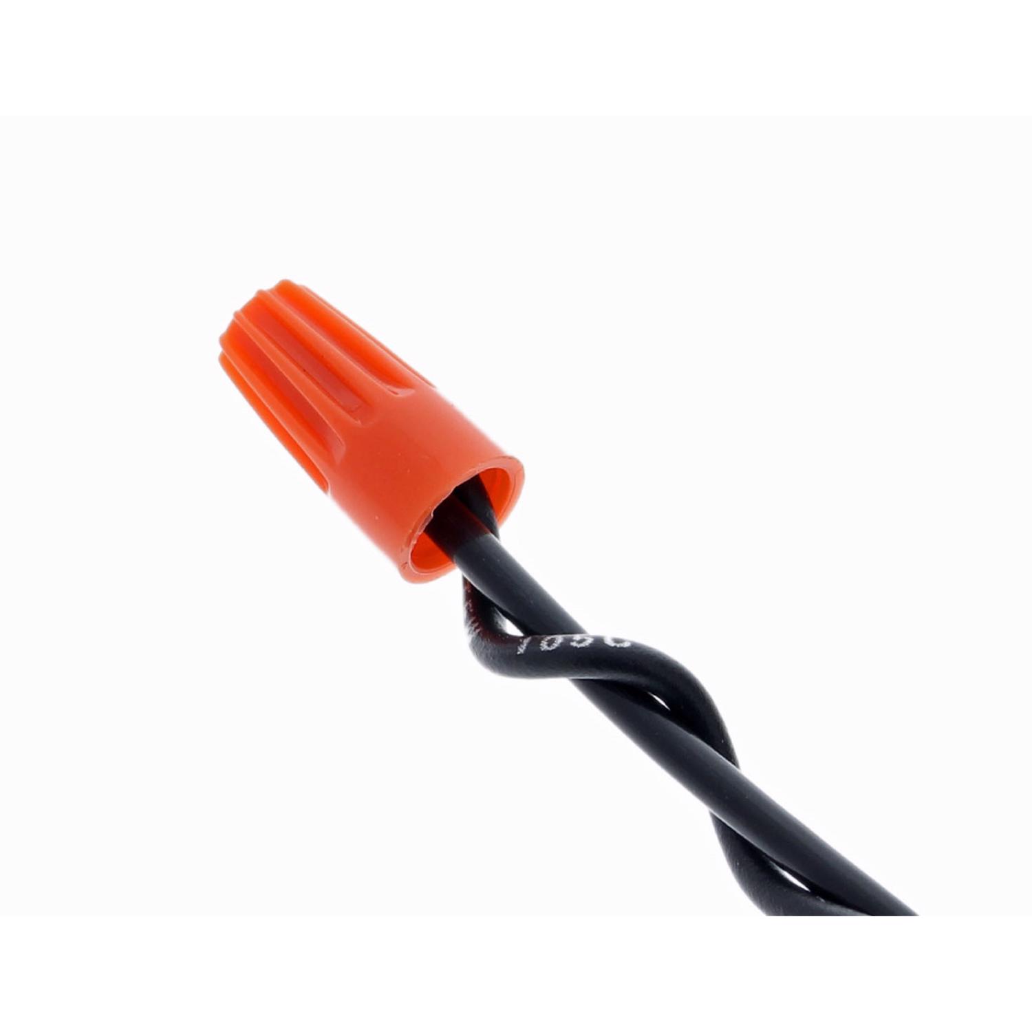 Ideal Wire-Nut 14 AWG Wire Connectors Orange 250 pk - Jamoozus