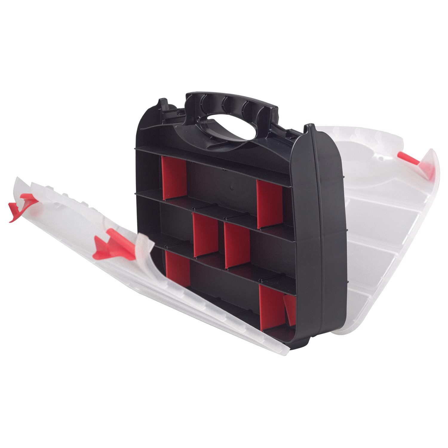 Ace 10.25 in. W X 3 in. H Storage Organizer Plastic 32 compartments Black - Jamoozus