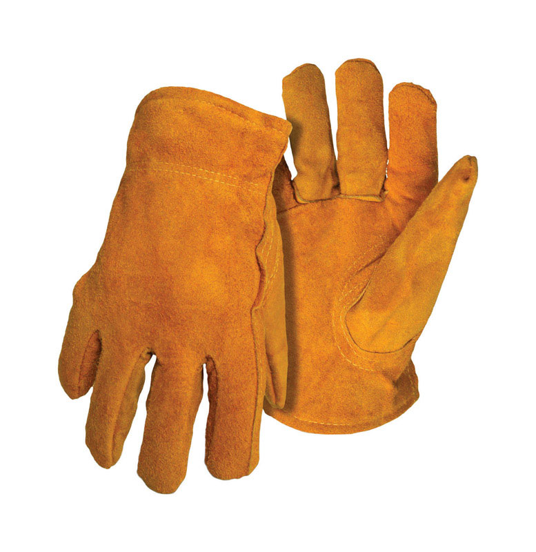 Boss Women's Indoor/Outdoor Driver Work Gloves Tan One Size Fits Most 1 pair - Jamoozus