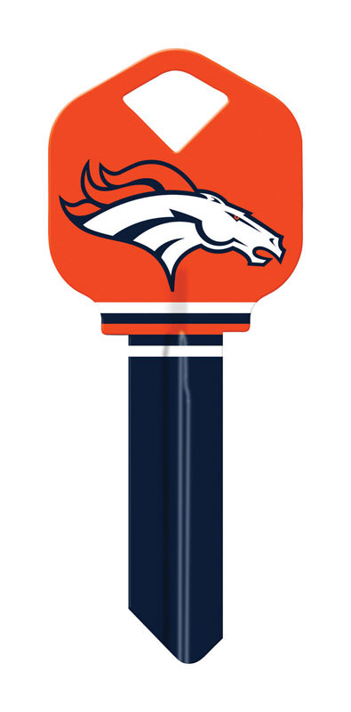 Hillman Denver Broncos Kwikset 66/KW1 House/Office Key Blank Single - Jamoozus