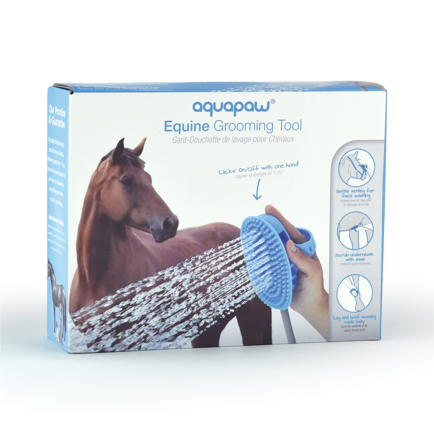 Aquapaw Grooming Brush For Horse - Jamoozus