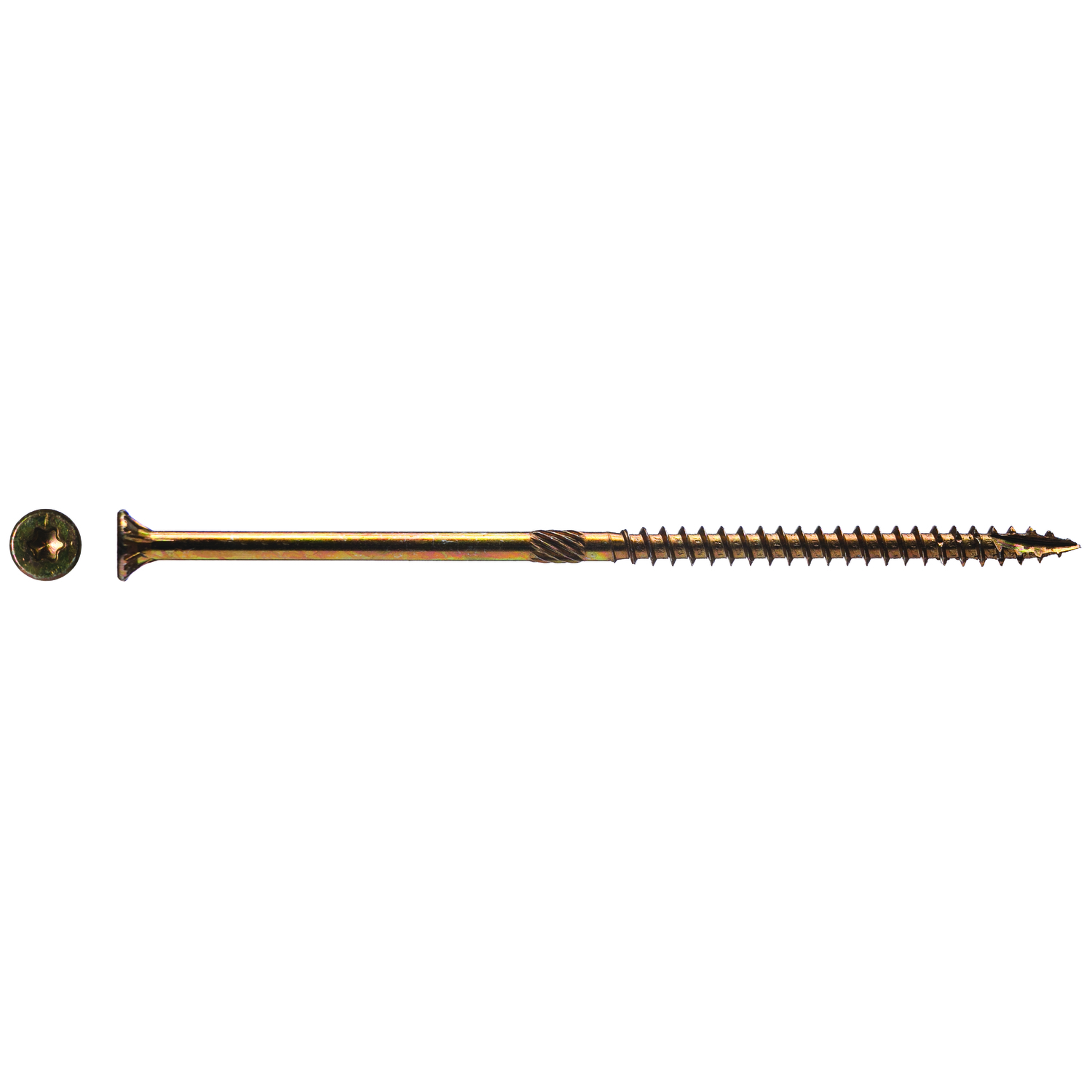 Big Timber No. 10 X 6 in. L Star Zinc-Plated Wood Screws 600 pk - Jamoozus