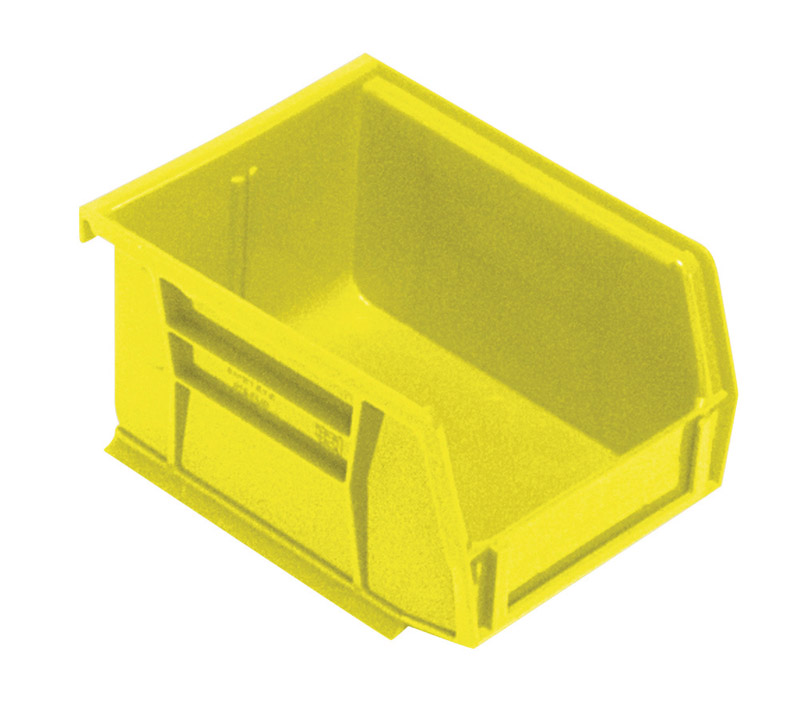 Quantum Storage 4-1/8 in. W X 2-13/16 in. H Tool Storage Bin Polypropylene 1 compartments Yellow - Jamoozus