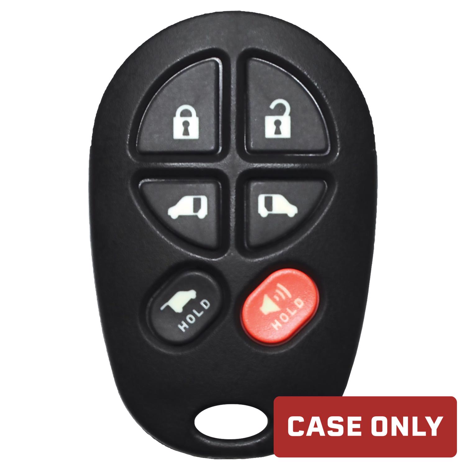 KeyStart Renewal KitAdvanced Remote Automotive Key FOB Shell CP148 Single For Toyota - Jamoozus