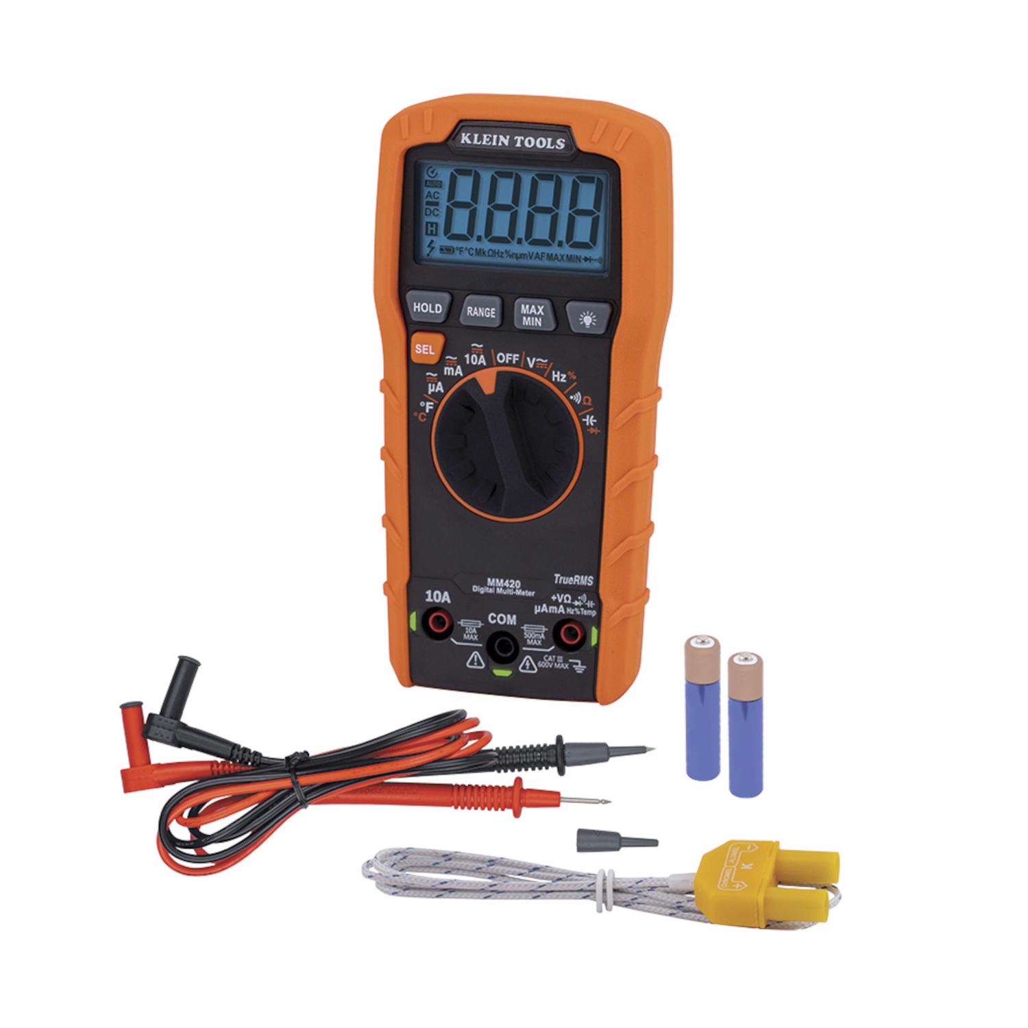 Klein Tools -40-1832 °F LCD Multimeter - Jamoozus