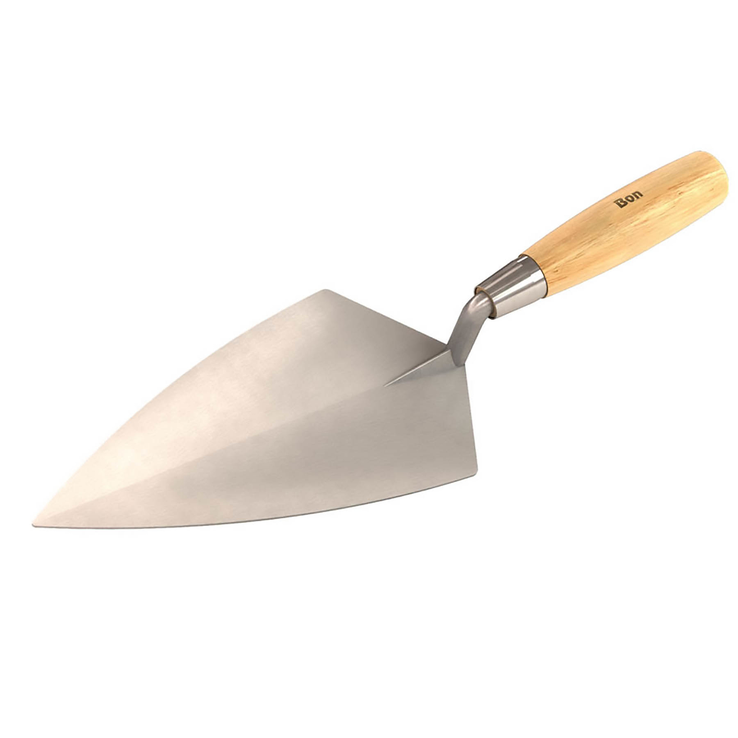 Bon Trade Tough 5 in. W X 10 in. L Tempered Steel Philadelphia Brick Trowel - Jamoozus