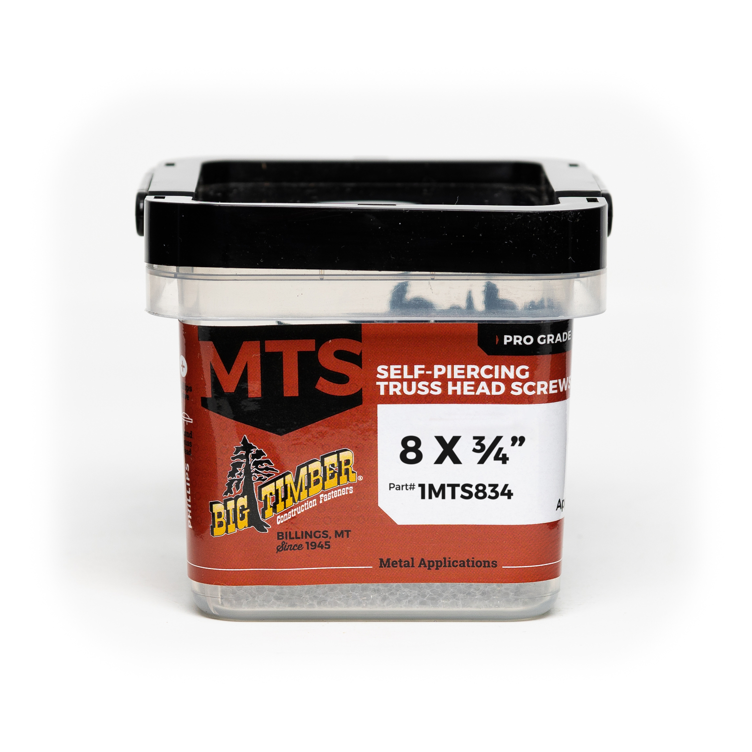 Big Timber No. 8 X 3/4 in. L Phillips Zinc-Plated Multi-Purpose Screws 1 lb 238 pk - Jamoozus