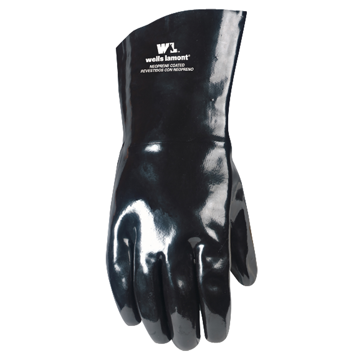 Wells Lamont Men's Chemical Gloves Black One Size Fits All 1 pk - Jamoozus