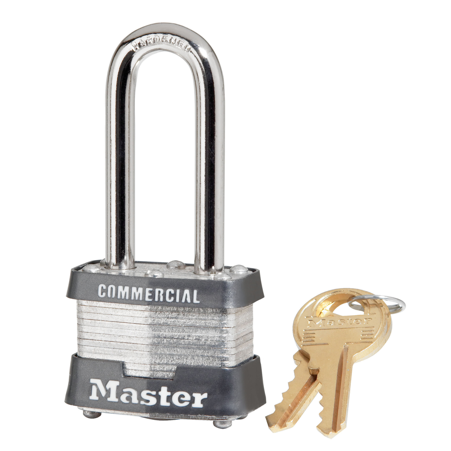 Master Lock 3KALH 1-9/16 in. W Laminated Steel 4-Pin Cylinder Padlock Keyed Alike - Jamoozus