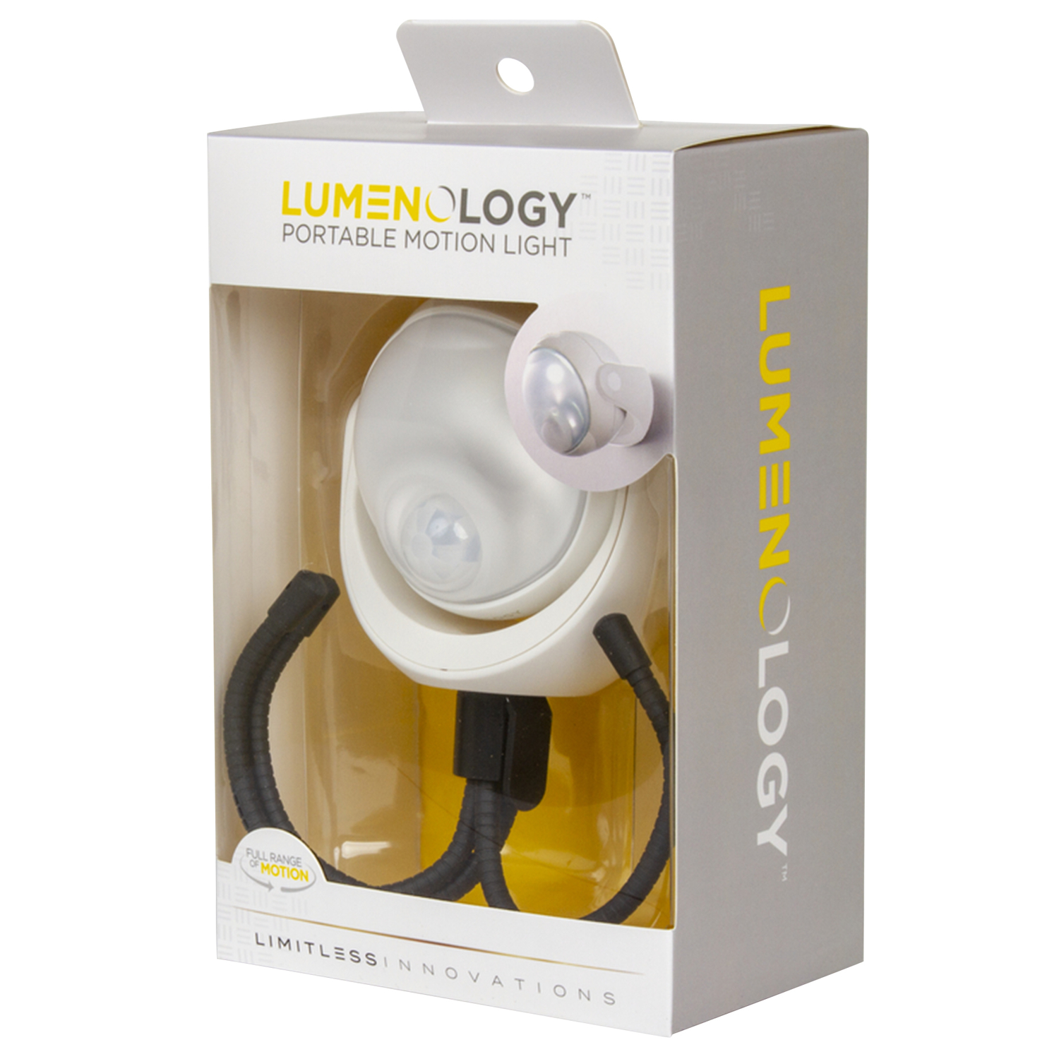 Lumenology Motion-Sensing Battery Powered LED White Security Light - Jamoozus