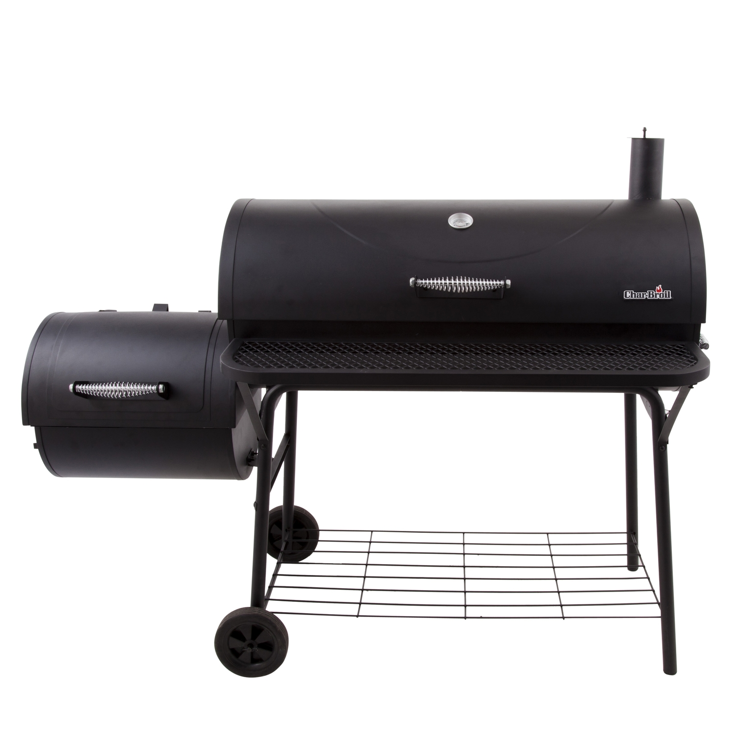 Char-Broil American Gourmet Charcoal Offset Smoker Black - Jamoozus