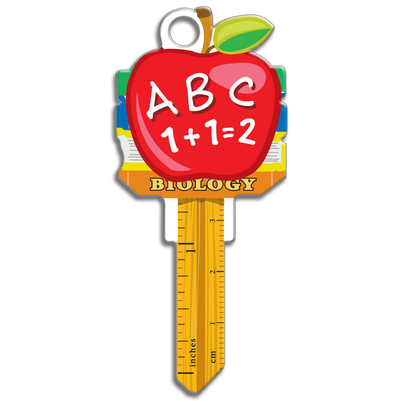 Lucky Line Key Shapes Teacher House Key Blank KW1/11 Single For Kwikset - Jamoozus