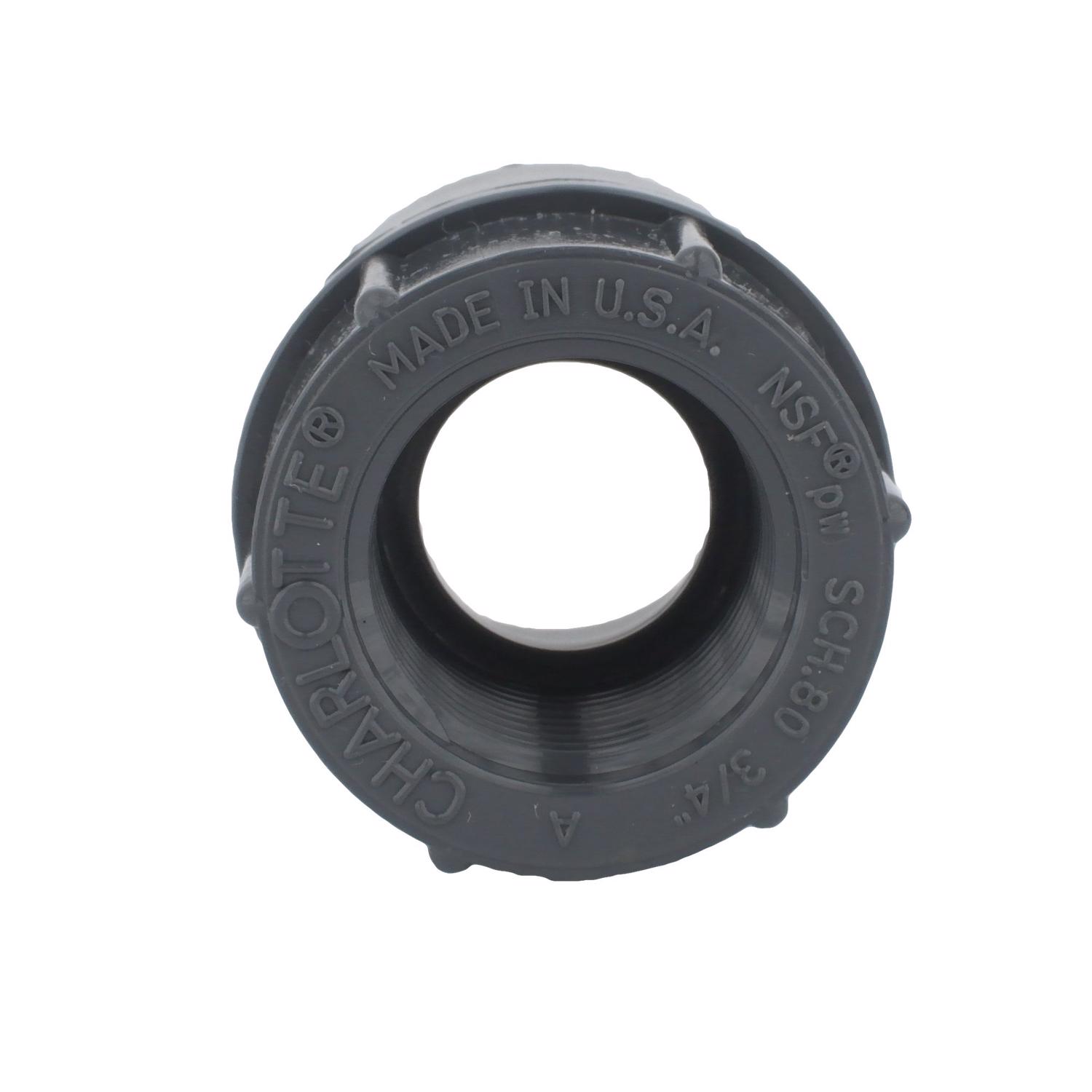 Charlotte Pipe Schedule 80 2-1/2 in. FPT X 2-1/2 in. D PVC Female Adapter 1 pk - Jamoozus