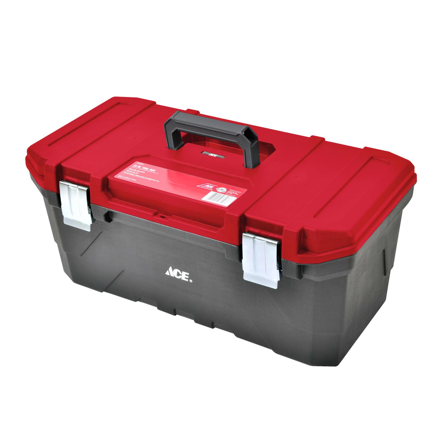 Ace 23 in. Toolbox Black/Red - Jamoozus