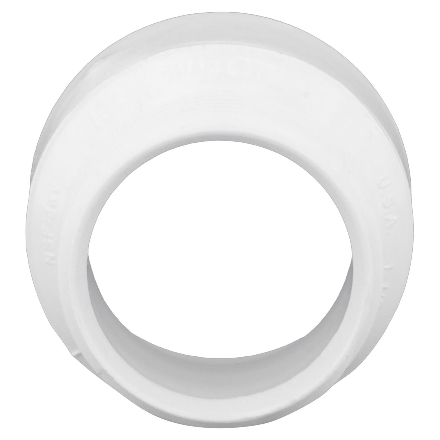 Charlotte Pipe Schedule 40 1-1/2 in. Hub X 1-1/2 in. D Hub PVC 2-1/4 in. Trap Adapter 1 pk - Jamoozus