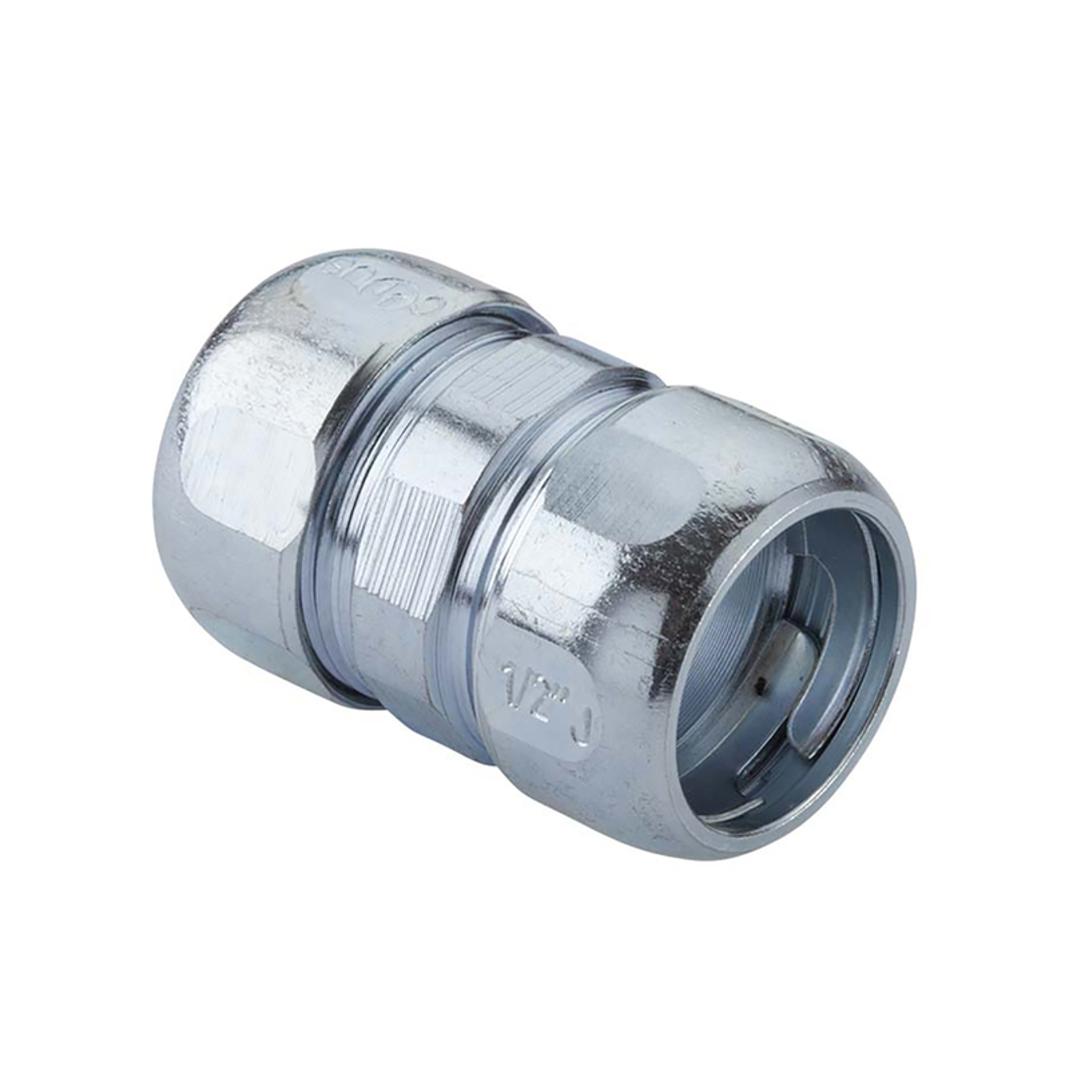 Halex 1-1/2 in. D Steel Compression Coupling For Rigid/IMC 1 pk - Jamoozus