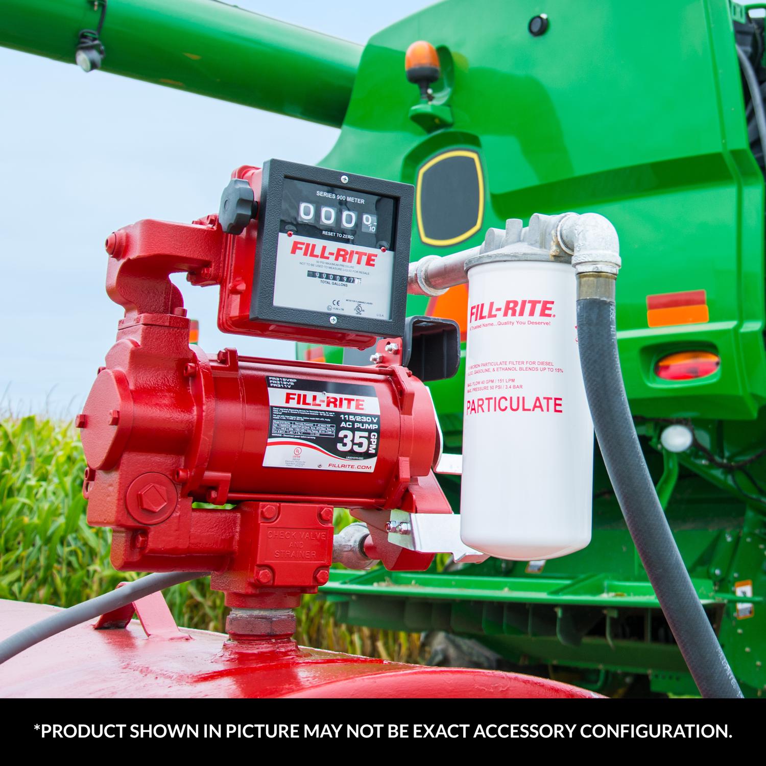 Fill-Rite Nickel Plated Particulate Spin-On Filter 40 gpm - Jamoozus