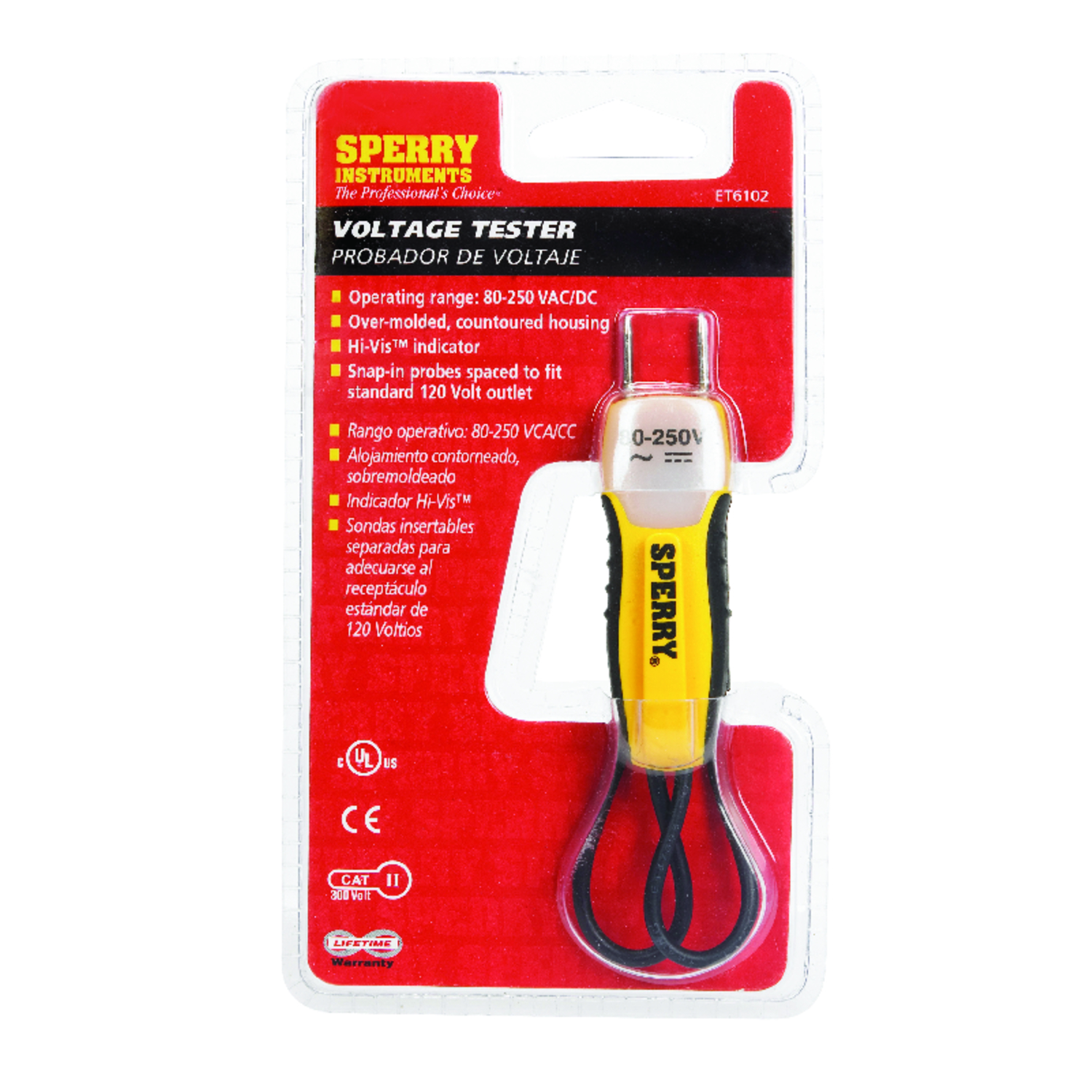 Sperry 80-250 V Voltage Tester - Jamoozus