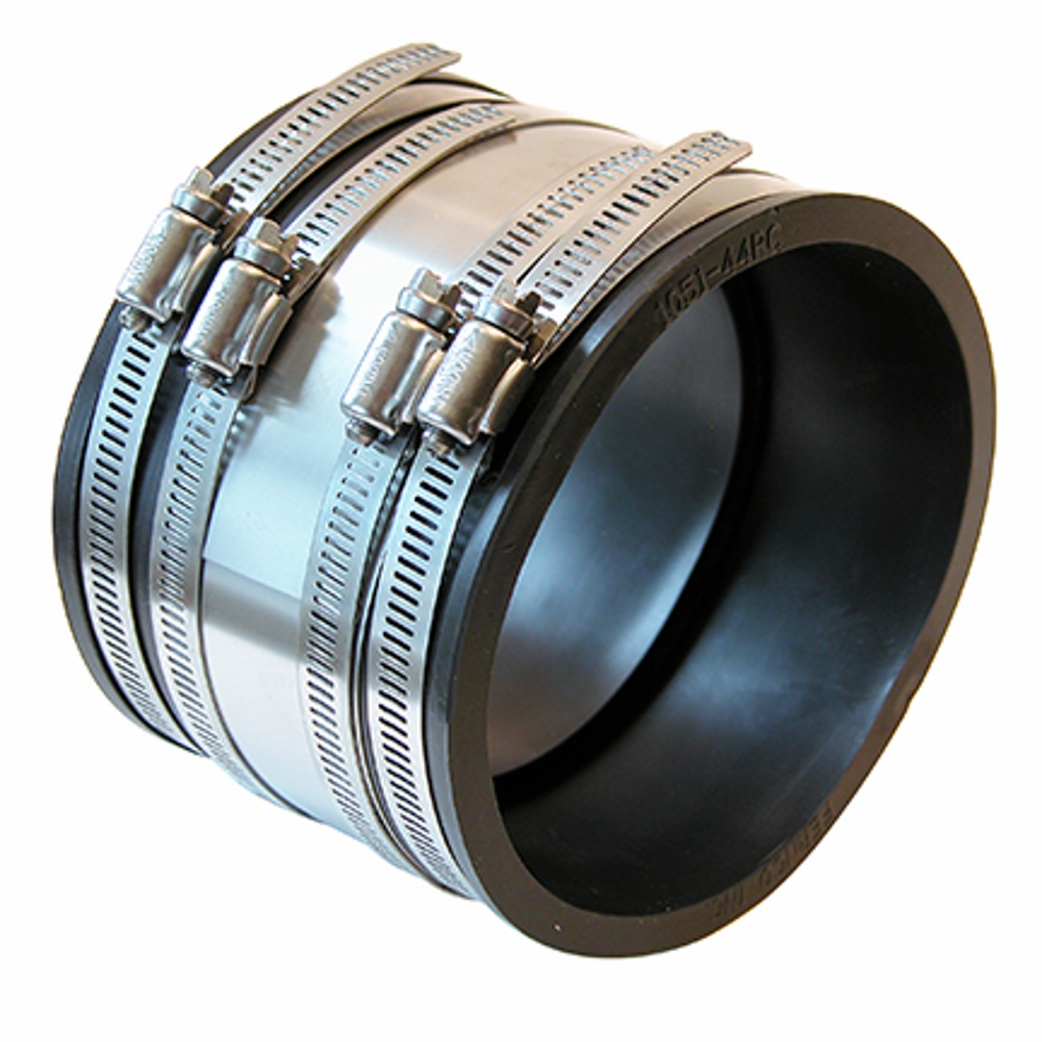 Fernco Schedule 40 4 in. Hub each X 4 in. D Hub PVC Coupling 1 pk - Jamoozus