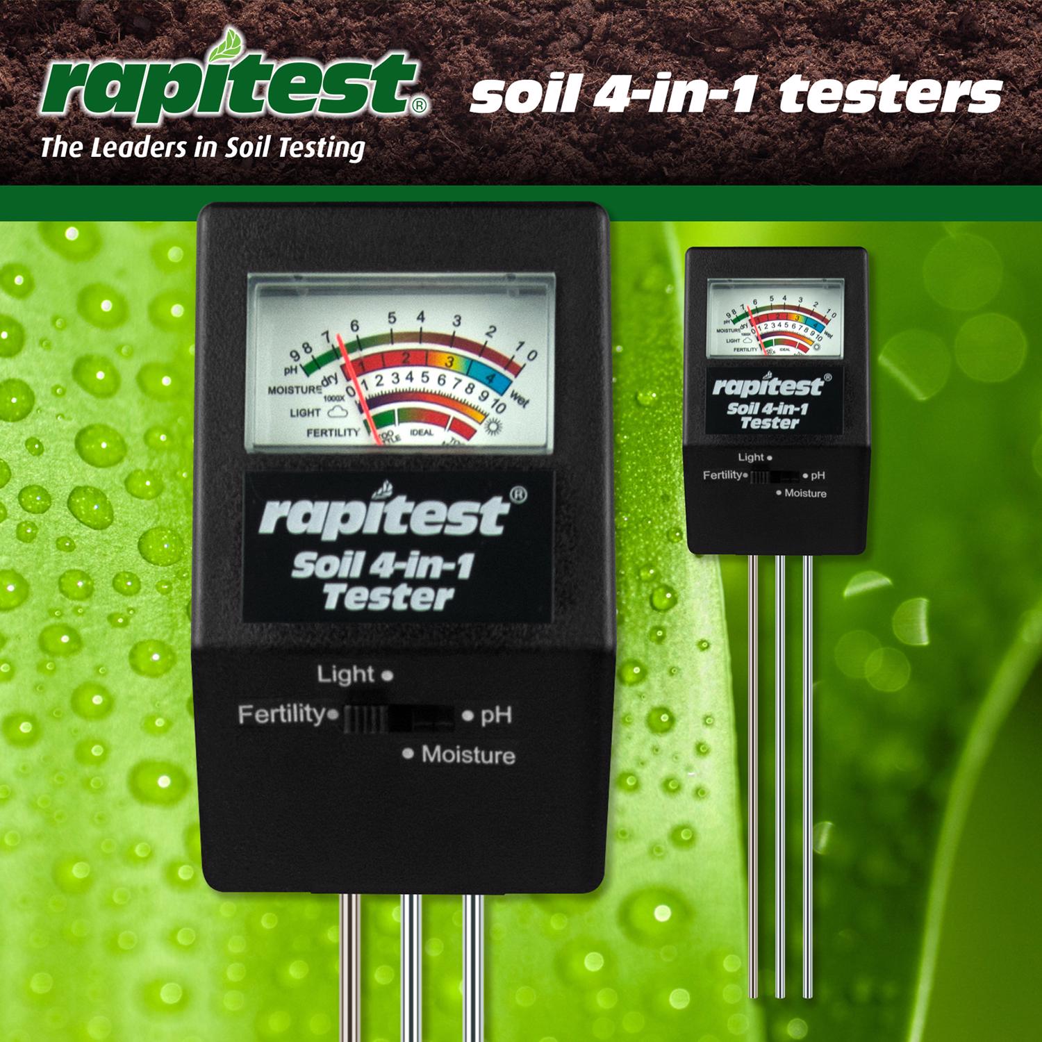 Luster Leaf Rapitest Soil Tester 1 pk - Jamoozus