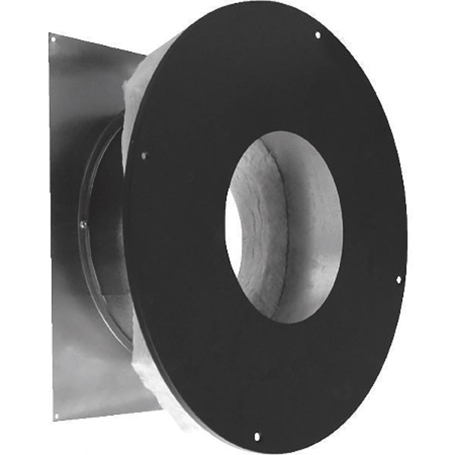 Selkirk 6 in. D Galvanized Steel Wall Thimble - Jamoozus