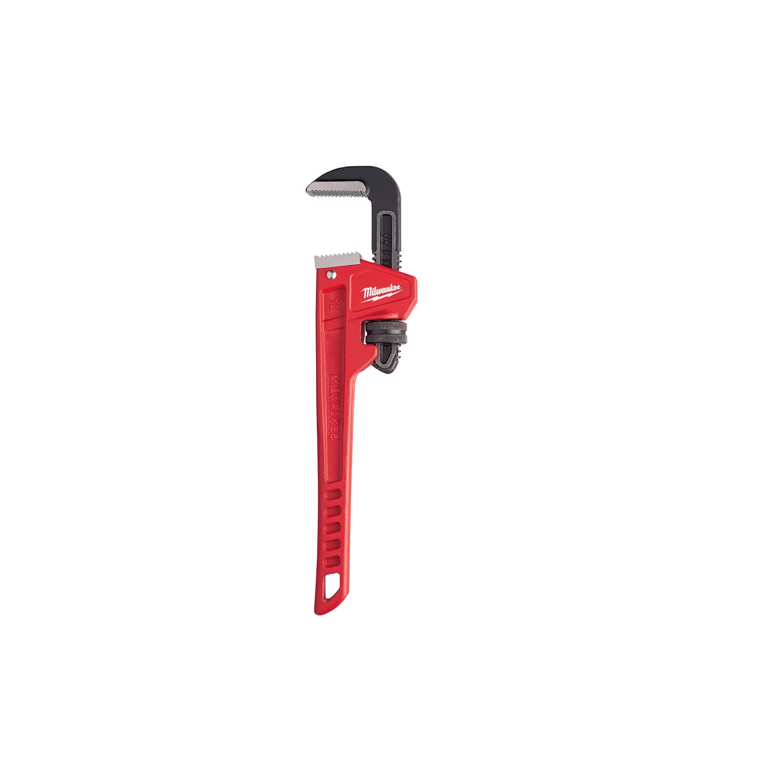 Milwaukee 2 in. Pipe Wrench Black/Red 1 pc - Jamoozus