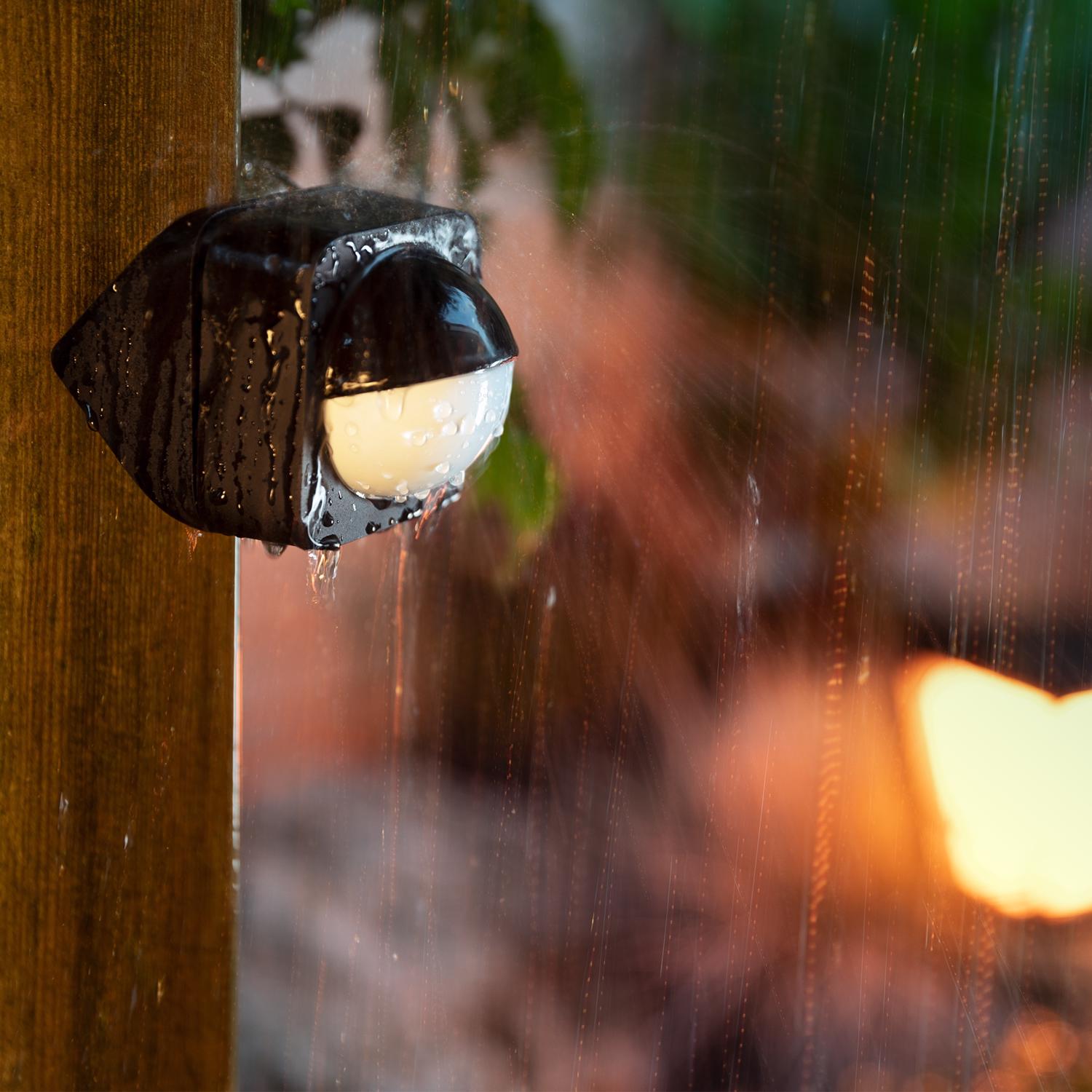 Philips Hue Motion-Sensing Battery Powered LED Black Security Light - Jamoozus