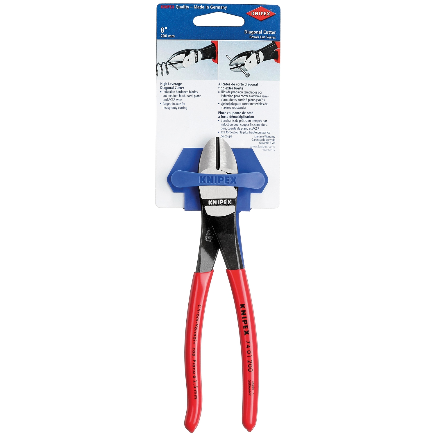 Knipex 6.25 in. L Diagonal Wire Cutter - Jamoozus