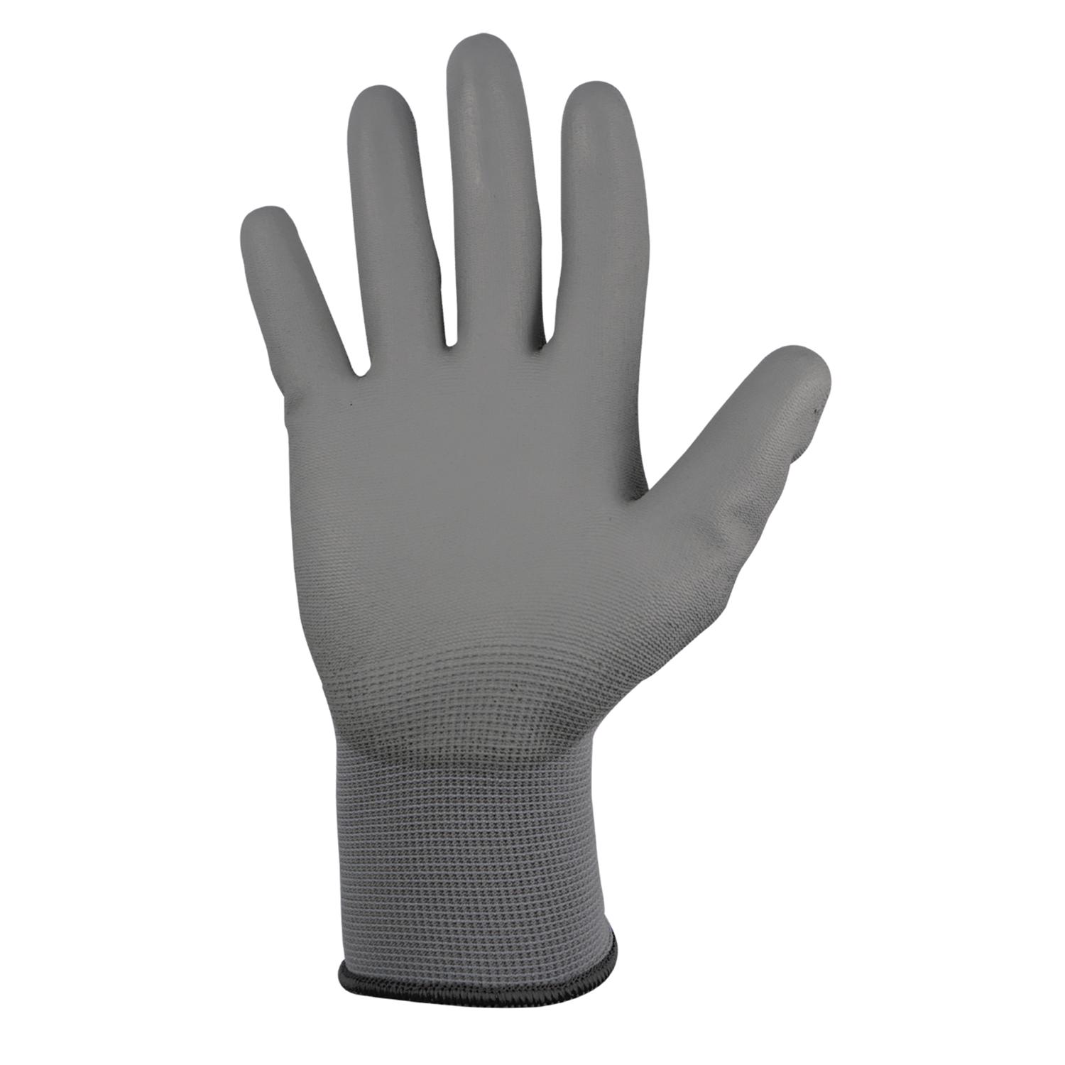 General Electric Unisex Dipped Gloves Gray XL 1 pair - Jamoozus
