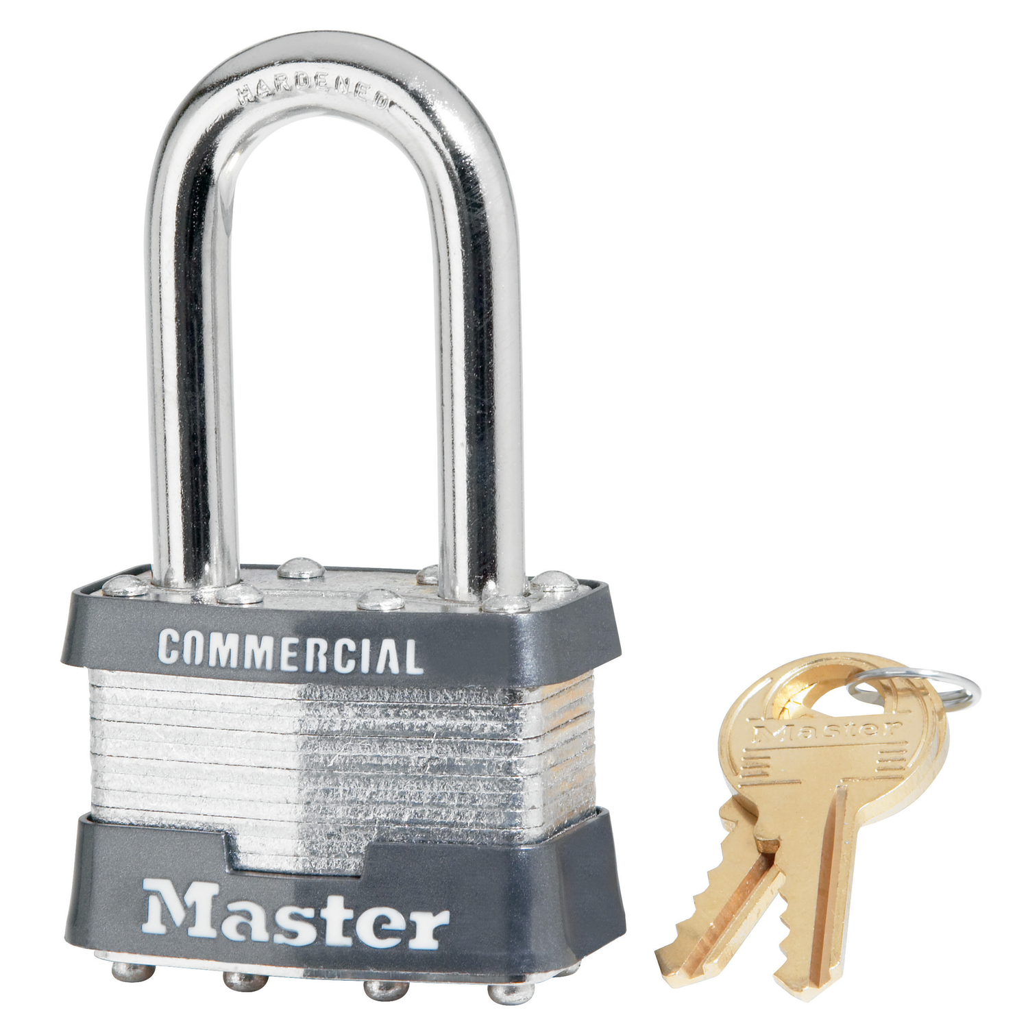 Master Lock 1-5/16 in. H X 1-3/4 in. W X 7/8 in. L Steel 4-Pin Cylinder Padlock Keyed Alike - Jamoozus