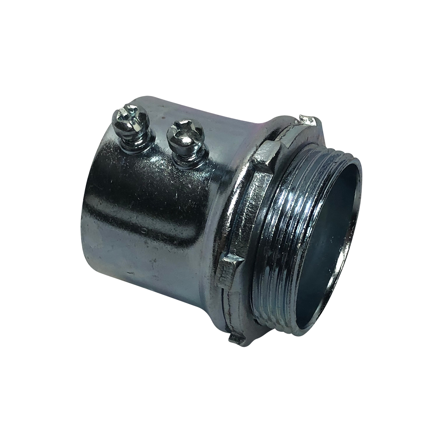 Halex 1-1/4 in. D Zinc Set Screw Connector For EMT 1 pk - Jamoozus