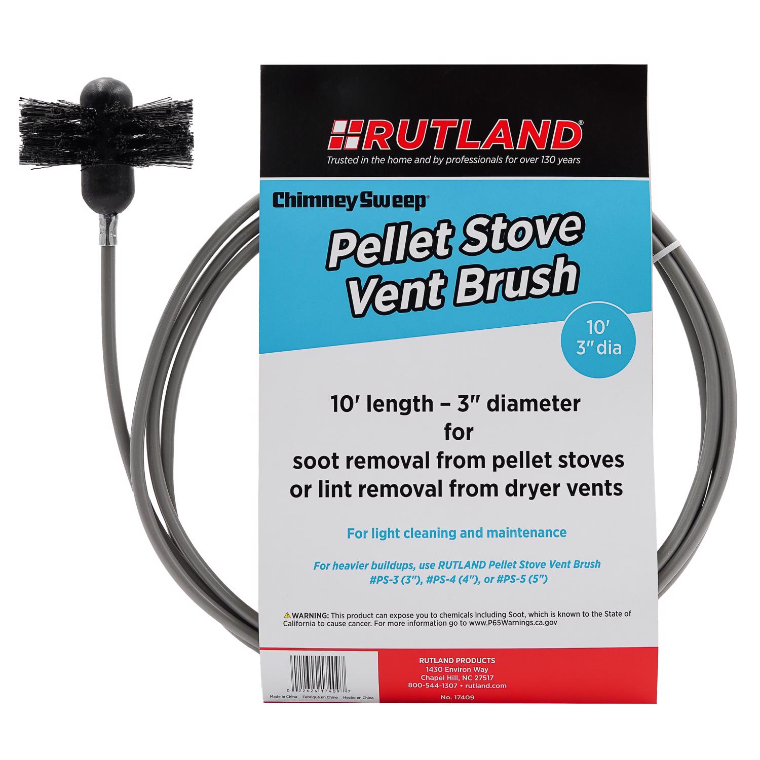 Rutland Round Poly Stove Brush - Jamoozus