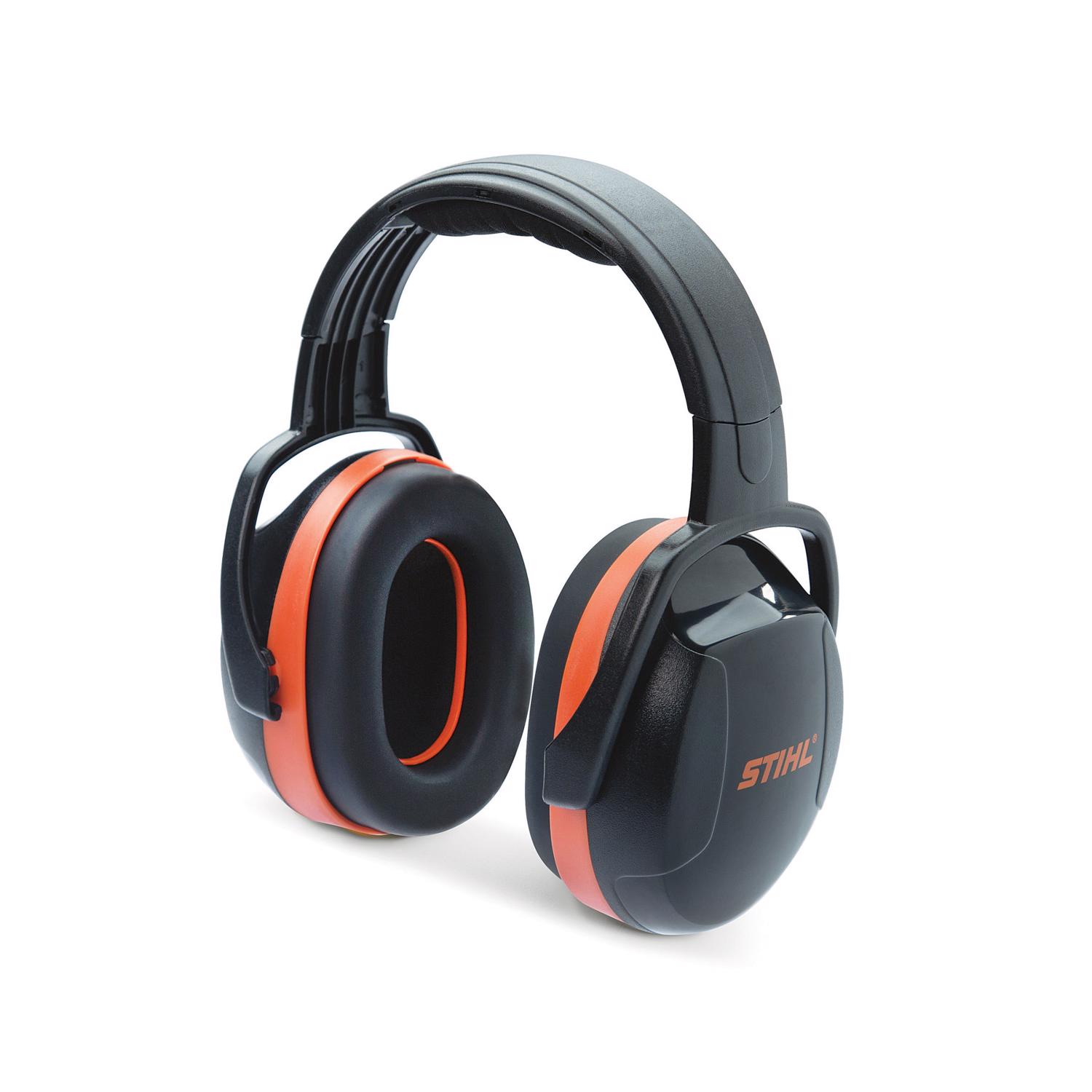 STIHL 26 dB Hearing Protector Earmuff Black/Orange 1 pk - Jamoozus
