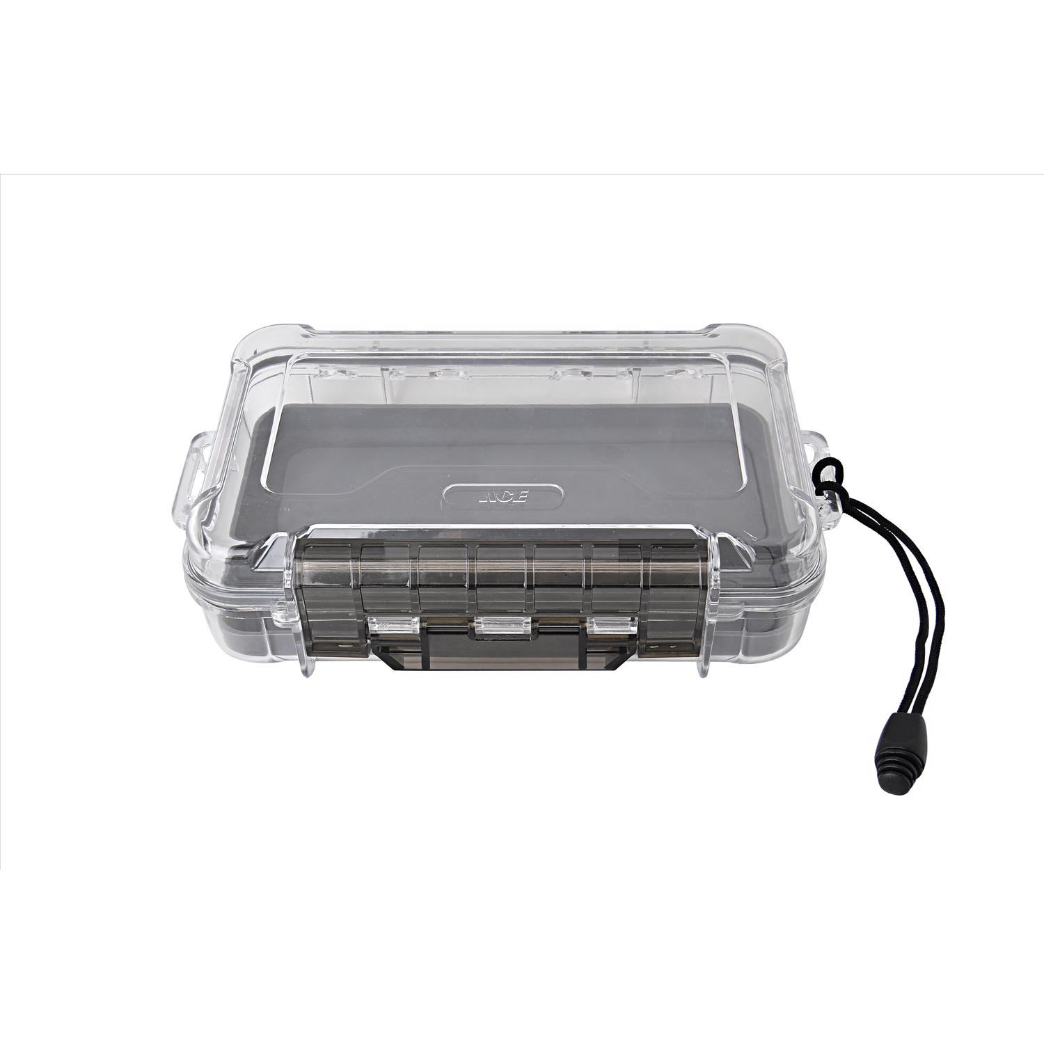 Ace 6.18 in. W X 2.52 in. H Storage Bin Plastic 1 compartments Gray - Jamoozus