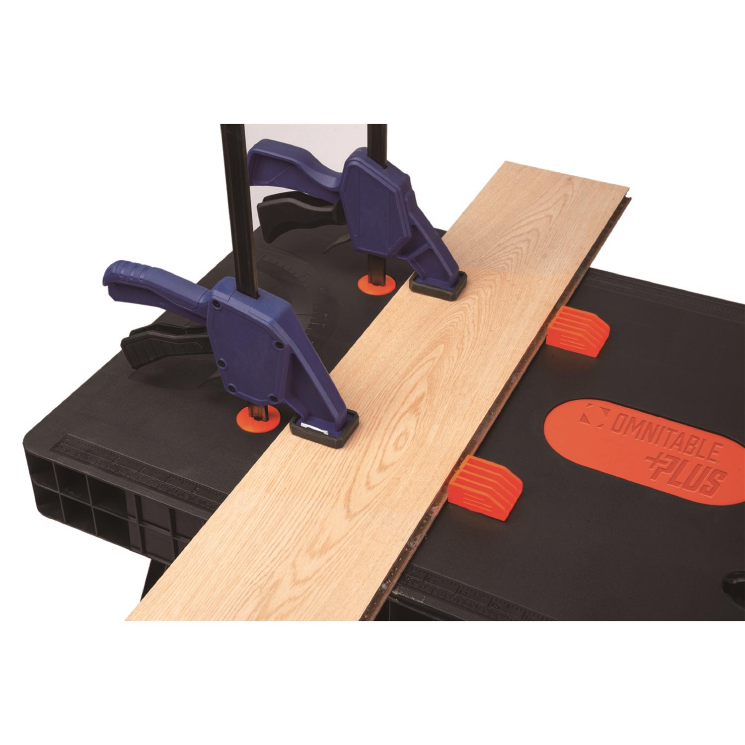 OmniTable 18.9 in. L X 6.3 in. W X 37 in. H 5 in 1 Workbench 330 lb. cap. - Jamoozus