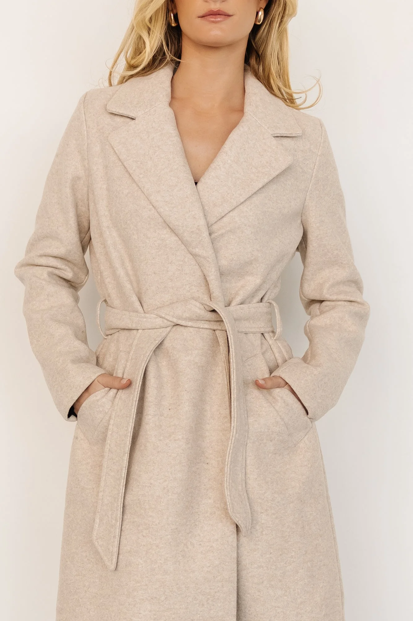 Valdez Long Coat | Oatmeal - Jamoozus