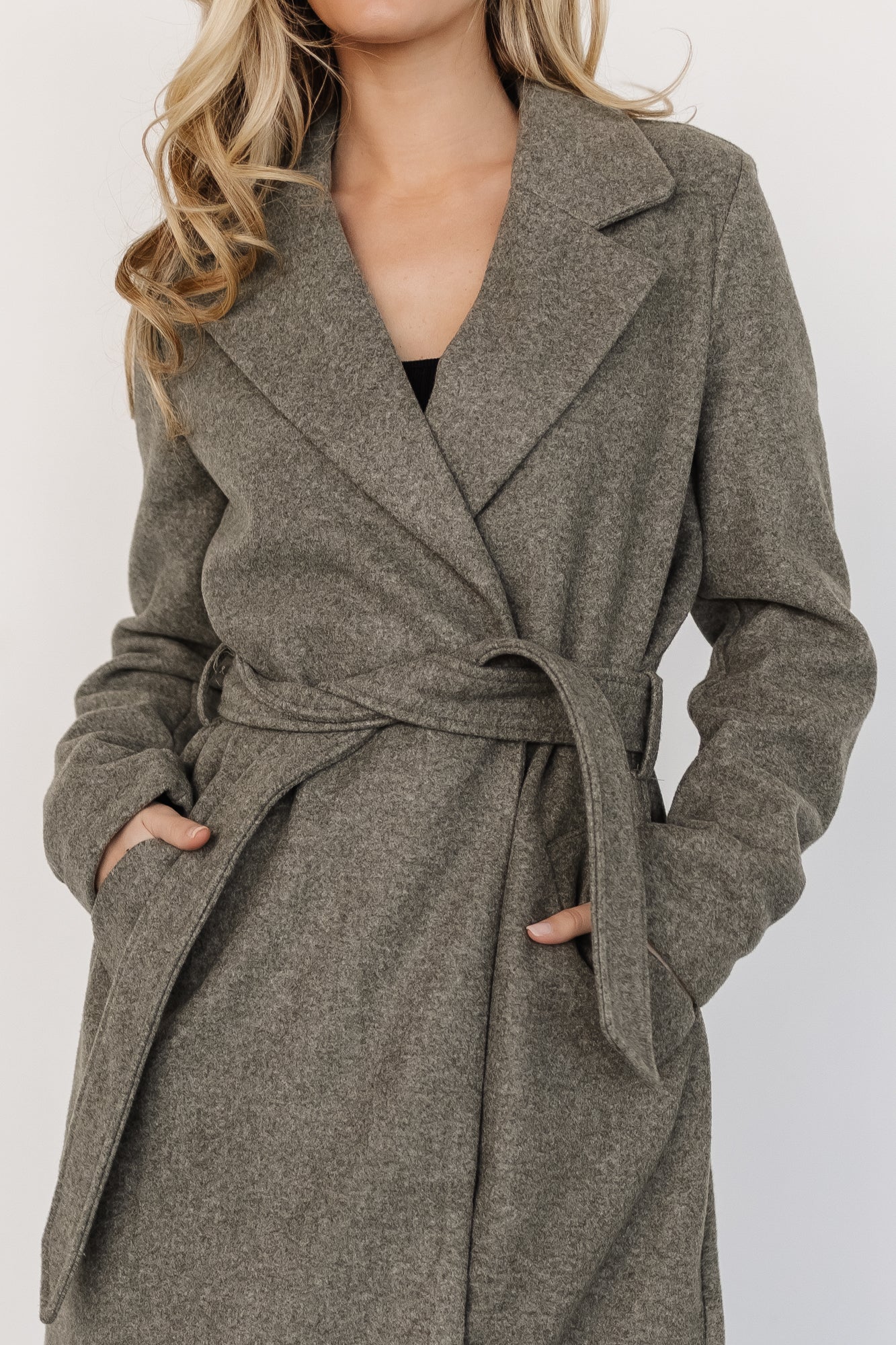 Valdez Long Coat | Olive - Jamoozus