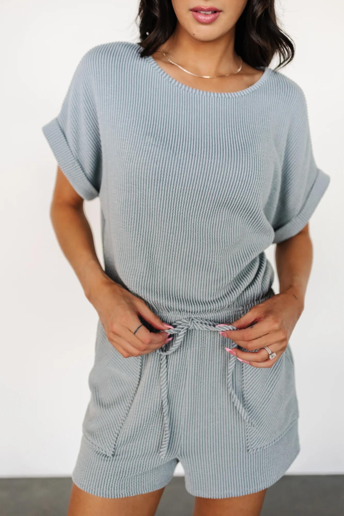 Lely Romper | Blue - Jamoozus