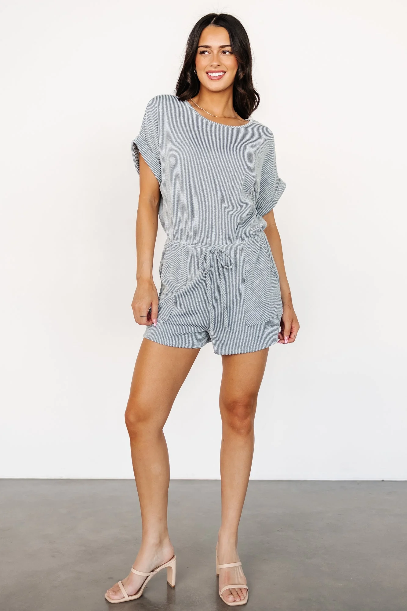Lely Romper | Blue - Jamoozus